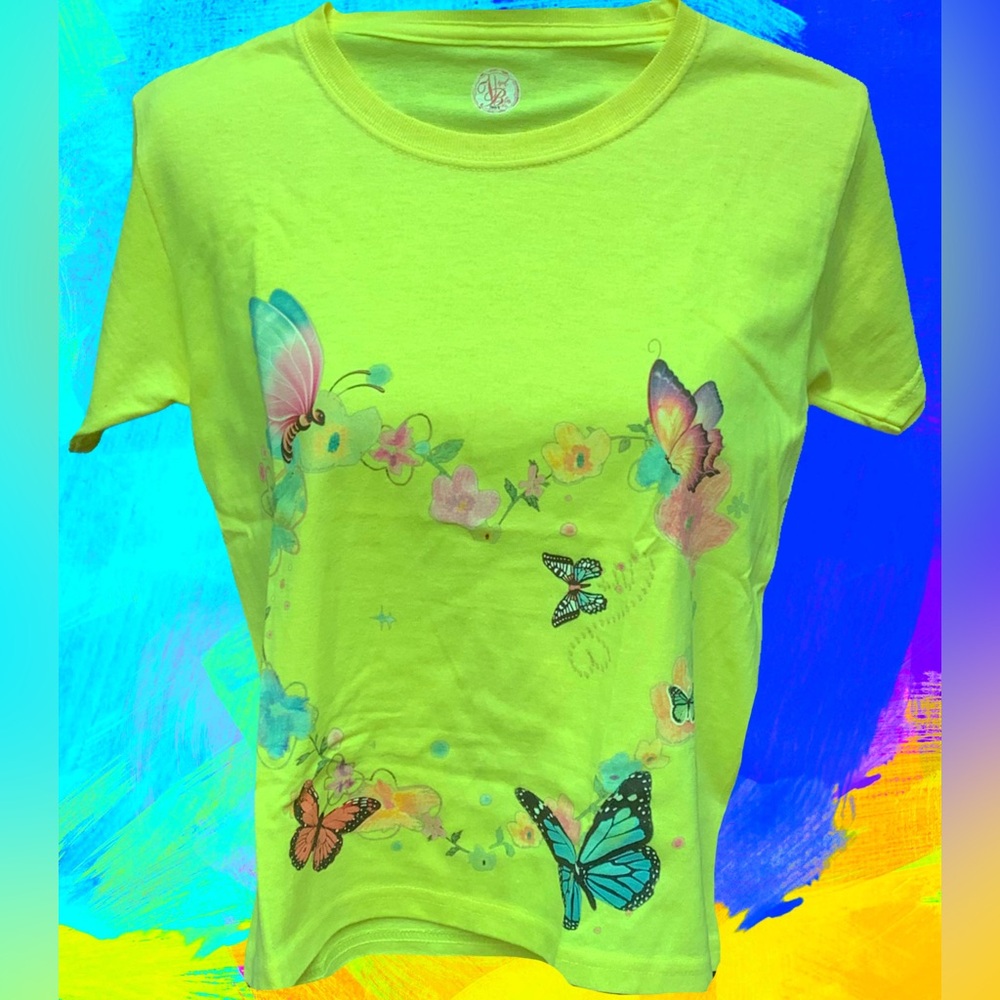 Visual Bliss Co Direct to Garment Printed Youth T-Shirt